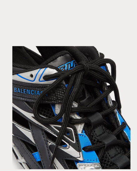 Balenciaga Drive Mesh and Rubber  Black low top sneakers - 4