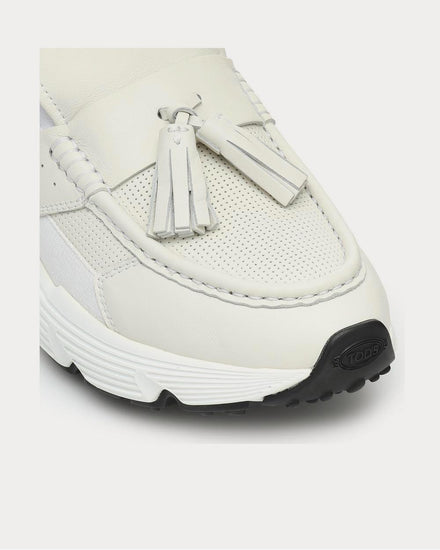 Tod's Slip-on leather Bianco Slip On Sneakers - 4