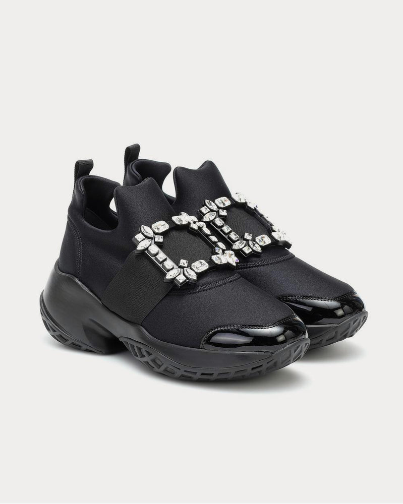 Roger Vivier Viv' Run Nero Low Top Sneakers - 2