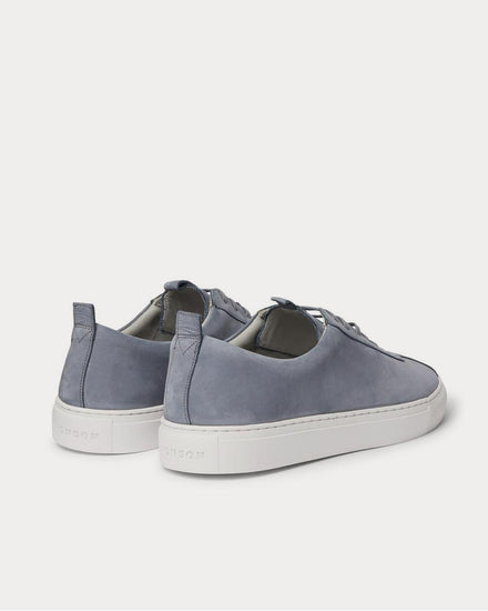 Grenson Nubuck  Gray low top sneakers - 3