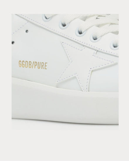 Golden Goose Pure Star leather white Low Top Sneakers - 4