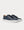 Larry Panelled Full-Grain Leather  Navy low top sneakers
