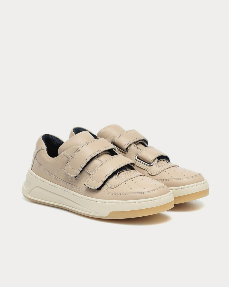 Acne Studios Steffey leather Beige Low Top Sneakers - 2
