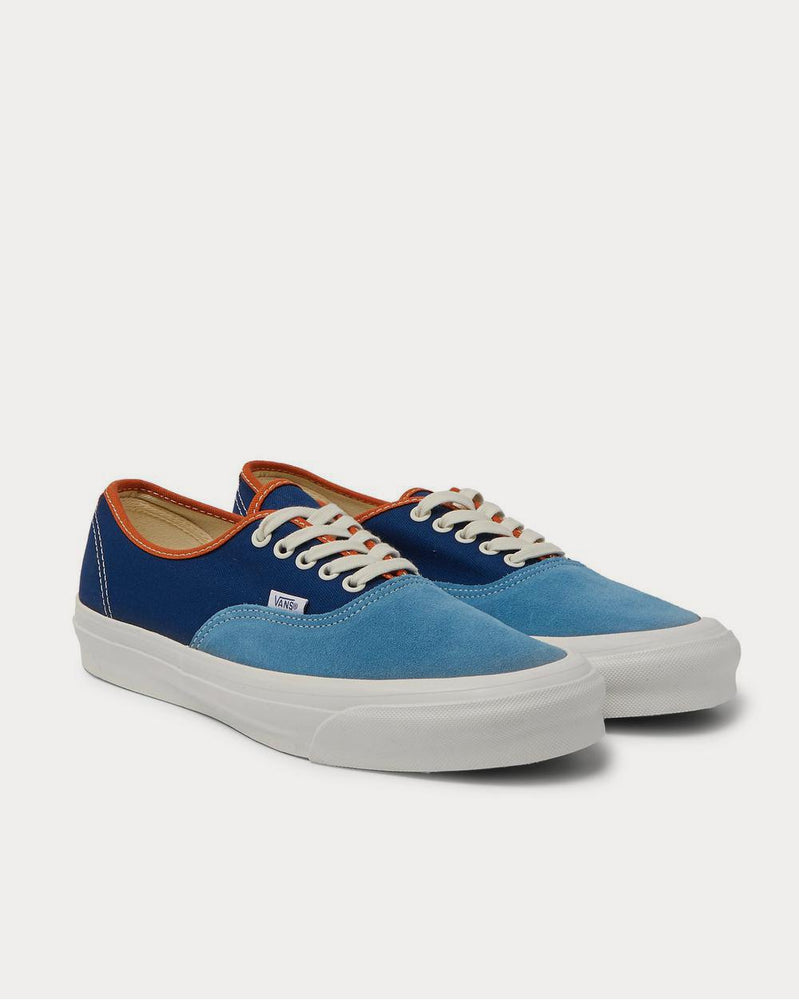Vans OG Authentic LX Suede and Canvas  Blue low top sneakers - 2