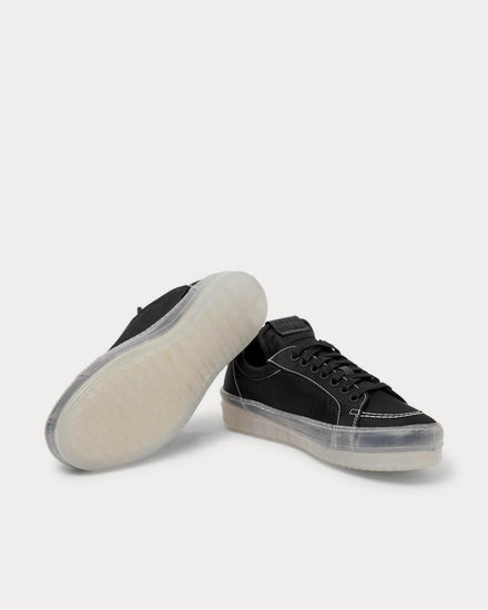 Rhude V1 Leather-Trimmed Nylon  Black low top sneakers - 3