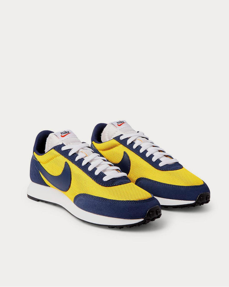 Nike Air Tailwind 79 Mesh, Suede and Leather  Yellow low top sneakers - 2