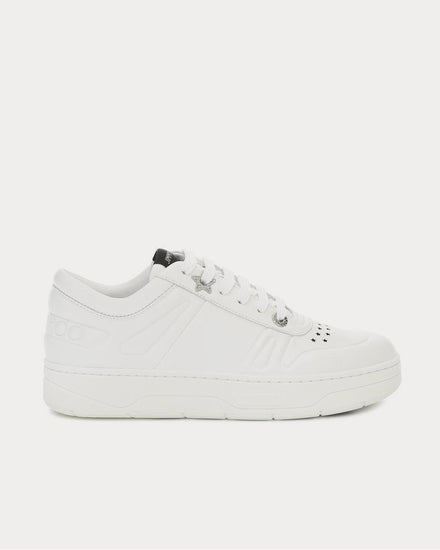 Jimmy Choo Hawaii/F leather X White Low Top Sneakers - 1