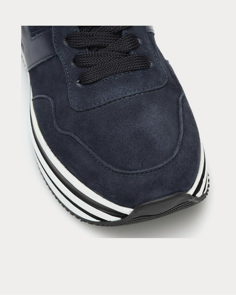 Hogan Midi Platform suede Notte Low Top Sneakers - 4