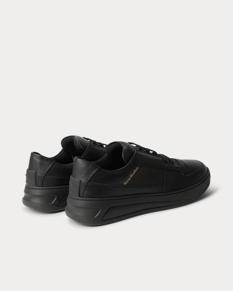 Acne Studios Leather  Black low top sneakers - 3