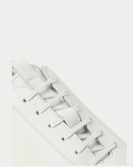 Grenson Leather  White low top sneakers - 5