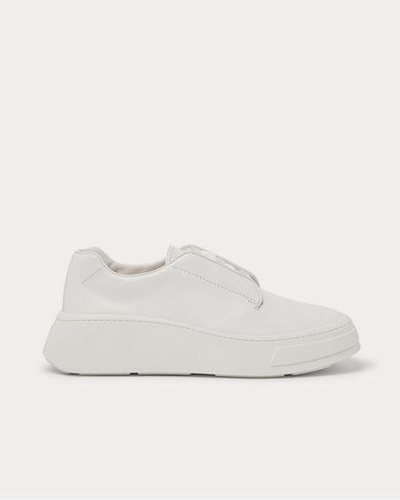 Prada Leather  White low top sneakers - 1