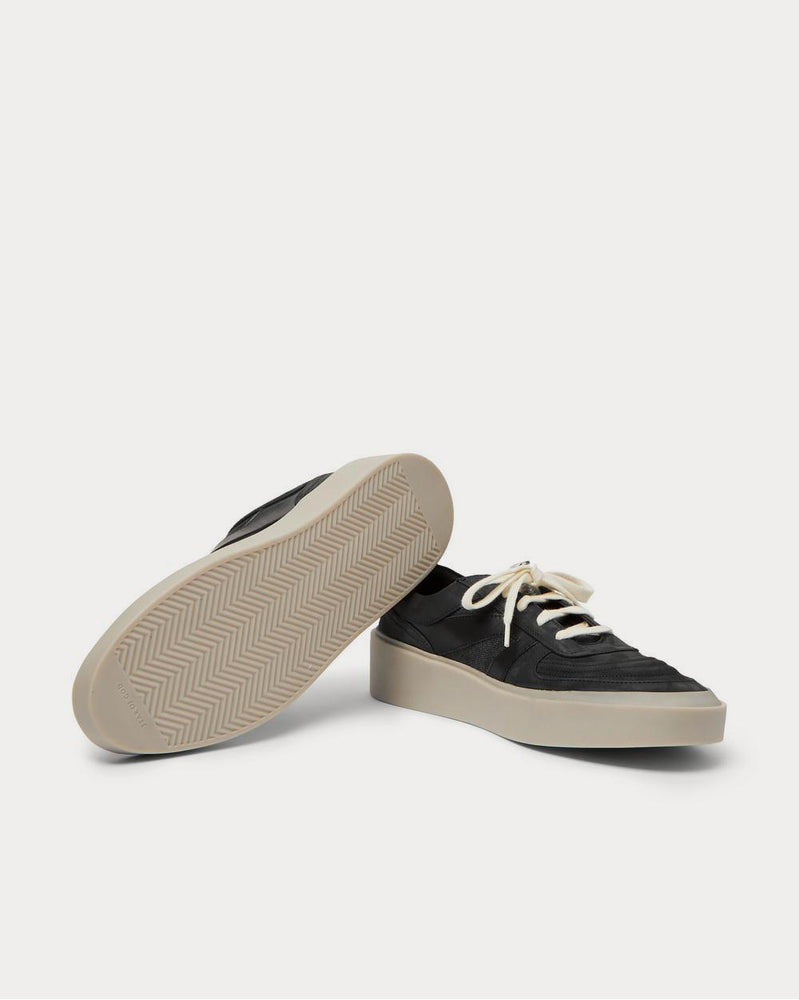 Fear of God Leather, Nubuck and Mesh  Black low top sneakers - 3