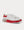 Exaggerated-Sole Suede-Trimmed Leather  White low top sneakers