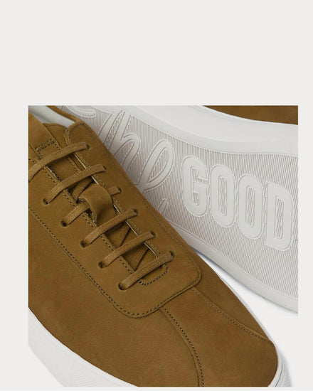 Grenson Nubuck  Green low top sneakers - 4