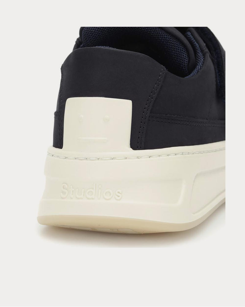 Acne Studios Steffey nubuck Black Low Top Sneakers - 4