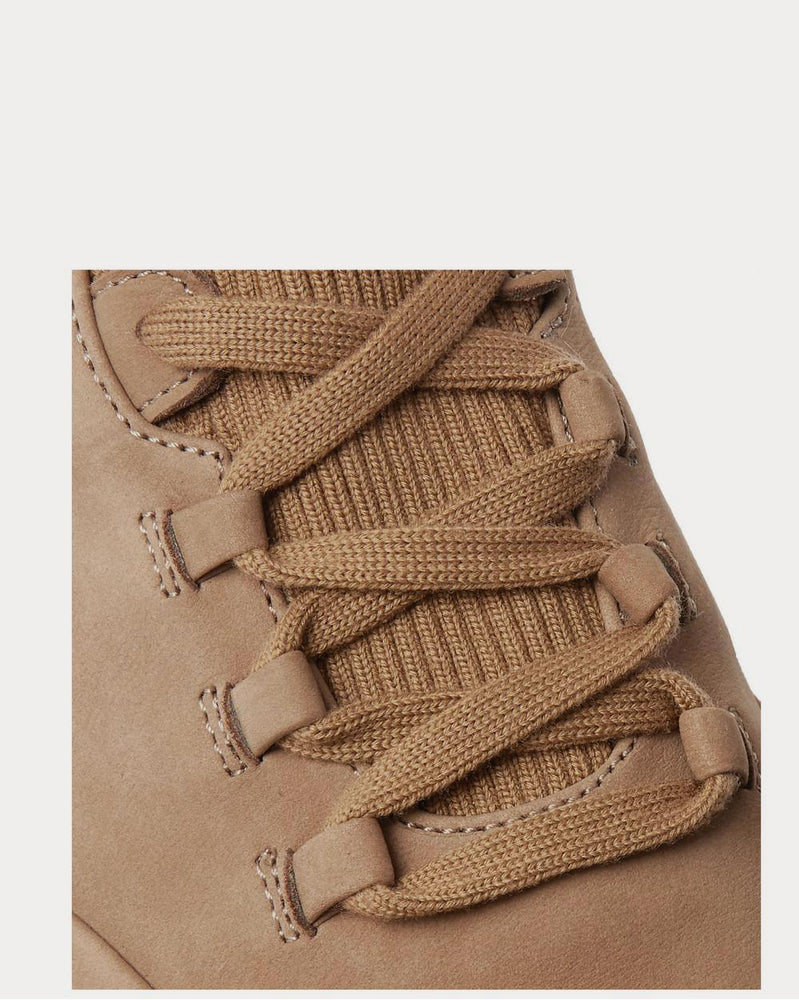 Loro Piana Soho Walk Nubuck  Brown low top sneakers - 4