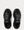 Suede and Rubber-Trimmed Leather and Nylon  Black low top sneakers