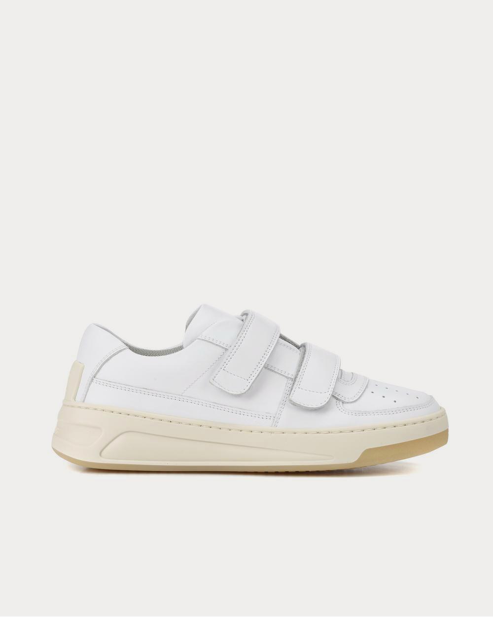 Acne Studios Steffey leather White Low Top - in Peace