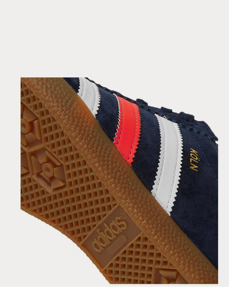 Adidas Köln Leather-Trimmed Suede  Navy low top sneakers - 4