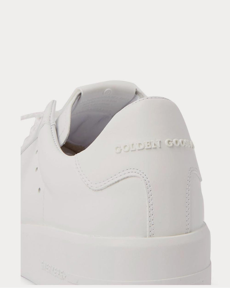Golden Goose Purestar Leather  White low top sneakers - 5