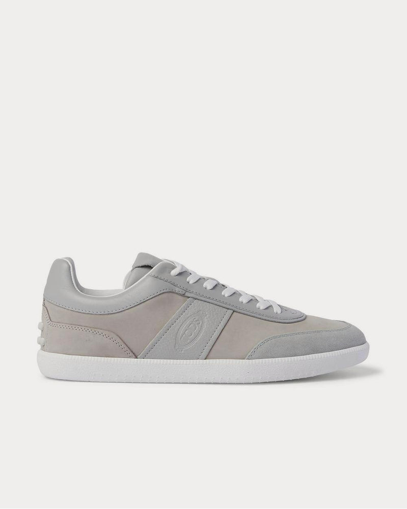 Tod's Leather, Nubuck and Suede  Navy low top sneakers - 1