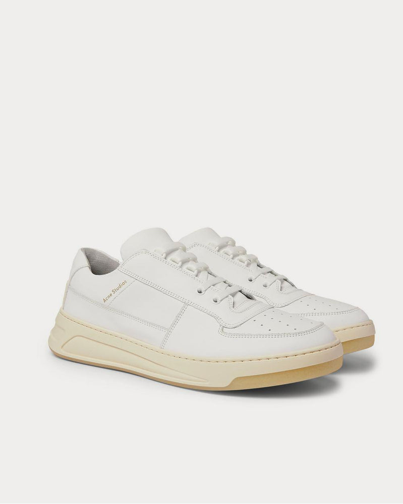 Acne Studios Leather  White low top sneakers - 2