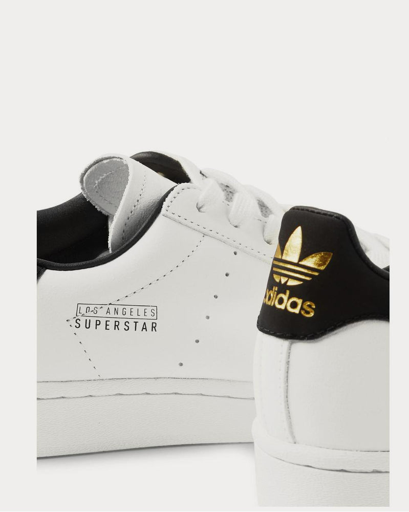 Adidas Superstar Pure Leather  White low top sneakers - 4