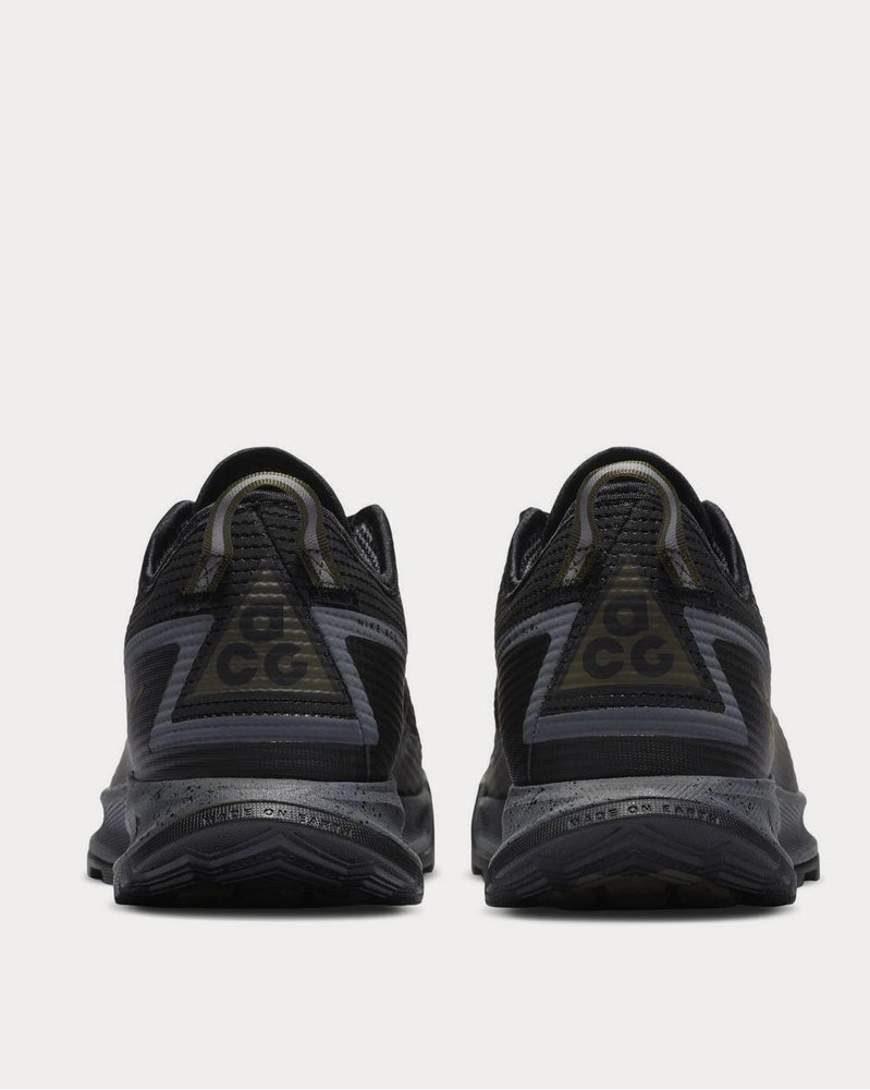 Nike ACG Air Nasu Rubber-Trimmed Mesh Hiking  Black low top sneakers - 3