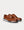 Fast Track Leather Brogue  Tan low top sneakers