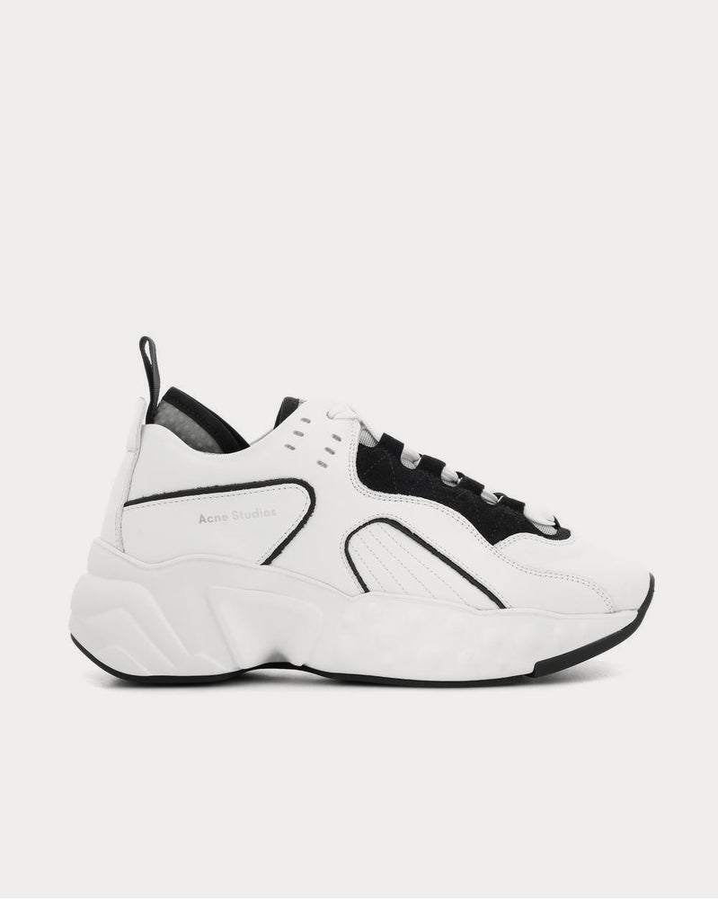 Acne Studios Manhattan leather White Low Top Sneakers - 1