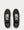 Roland Leather-Trimmed Suede and Mesh  Black low top sneakers