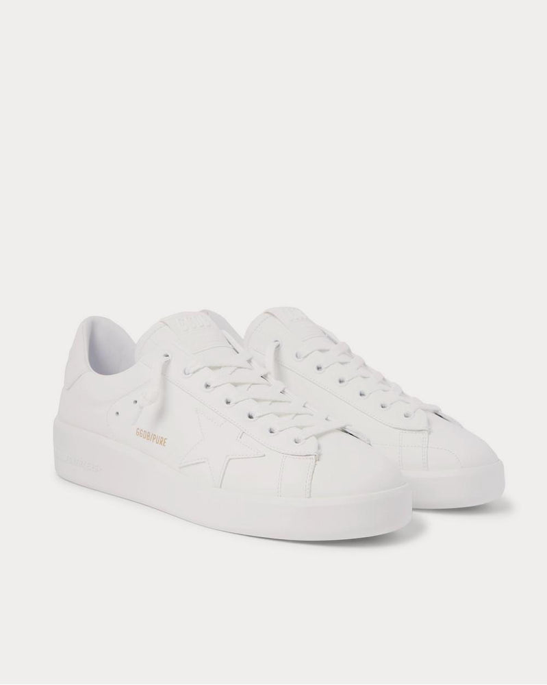 Golden Goose Purestar Leather  White low top sneakers - 2