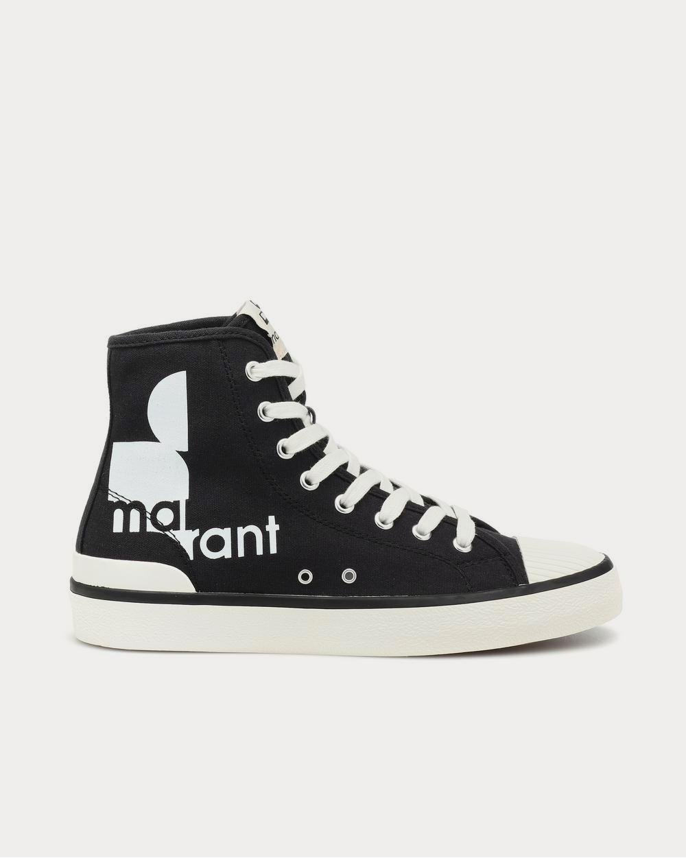 ☆【Isabel Marant】☆BENKEEN HIGH TOP CANVAS SNEAKERS☆ Isabel Marant Canvas BENKEEN High-Top Sneakers with Printed