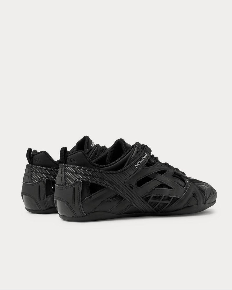 Balenciaga Drive Mesh and Rubber  Black low top sneakers - 3