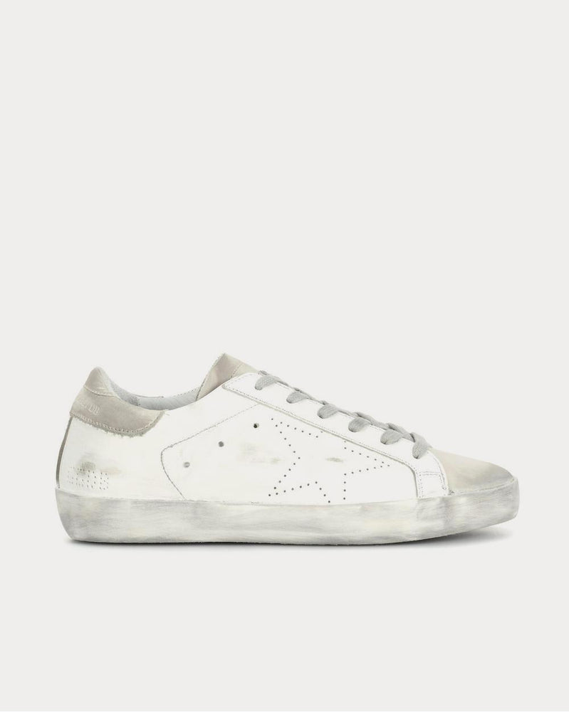 Golden Goose Superstar leather White Skate Low Top Sneakers - 1
