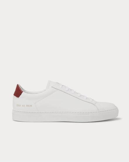 Common Projects Retro Low Leather  White low top sneakers - 1