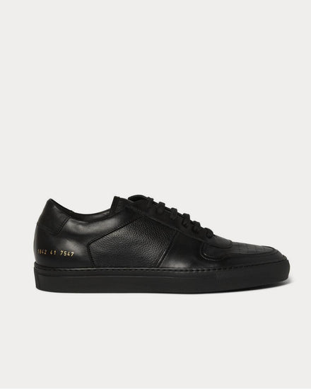 Common Projects BBall Leather  Black low top sneakers - 1