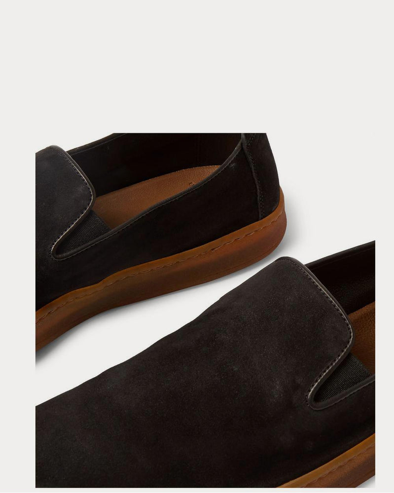 Officine Creative Key Suede Slip-On  Black slip on sneakers - 4