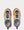 Flashtrek Rubber, Leather, Mesh and Suede  Yellow low top sneakers