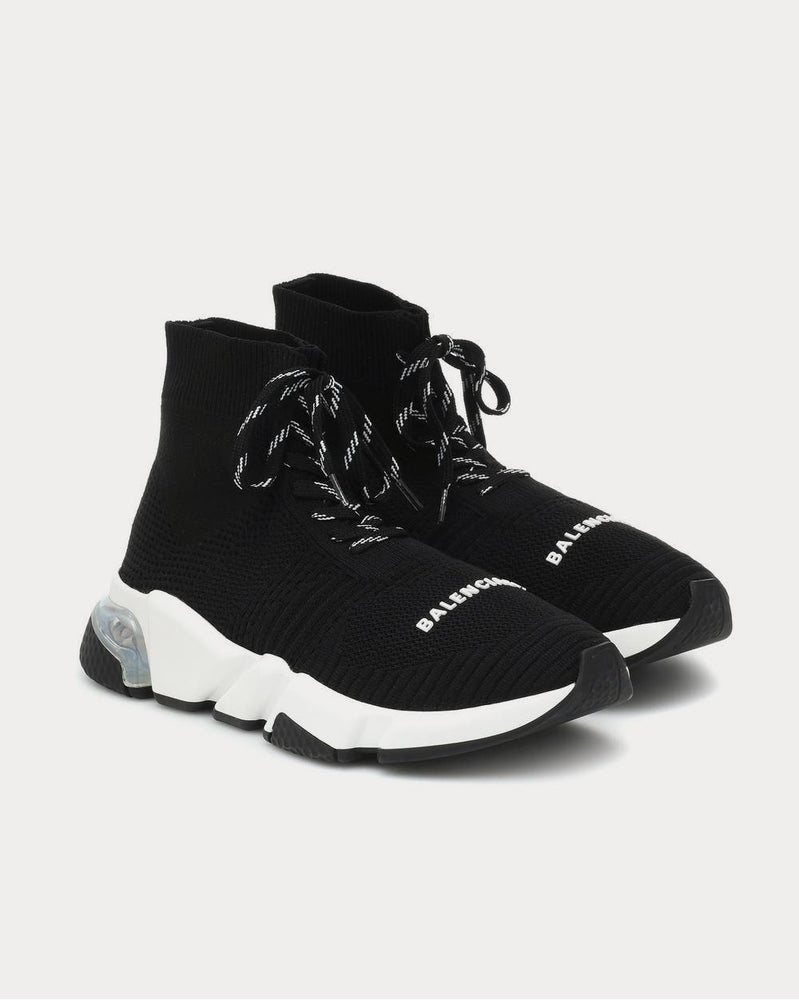 Balenciaga Speed lace-up Black High Top Sneakers - 2