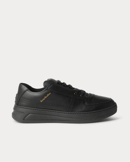 Acne Studios Leather  Black low top sneakers - 1