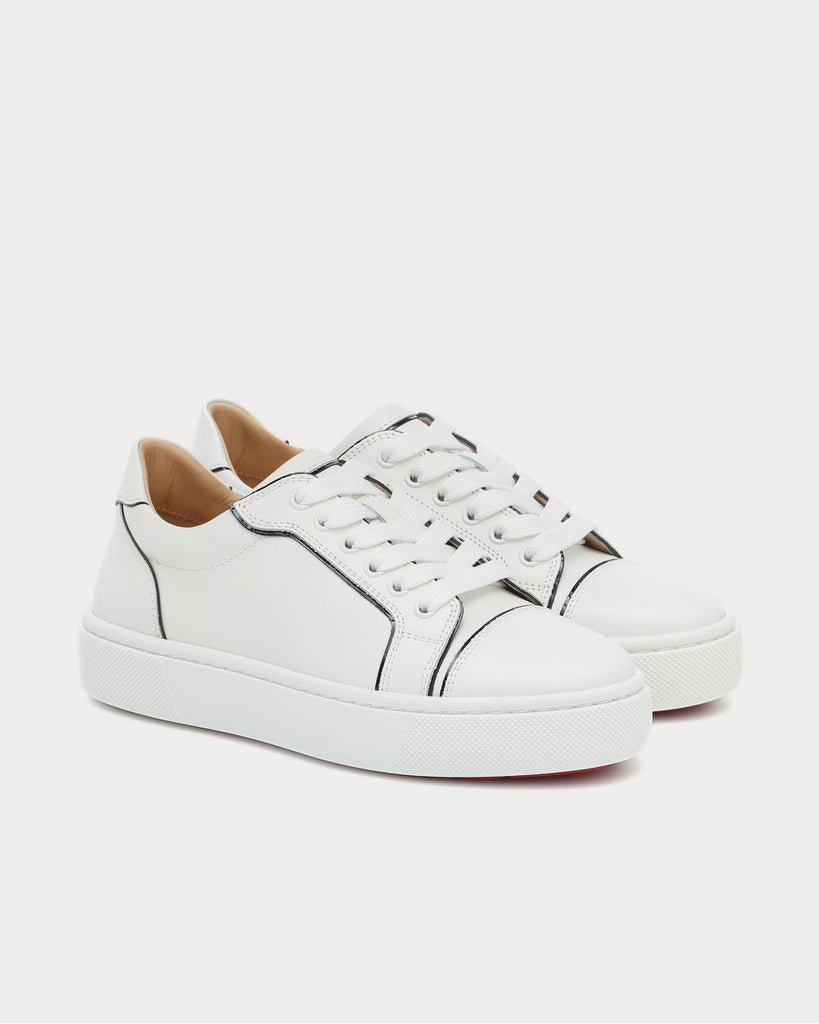 Christian Louboutin Vieirissima Leather Sneaker, 36.5 / White