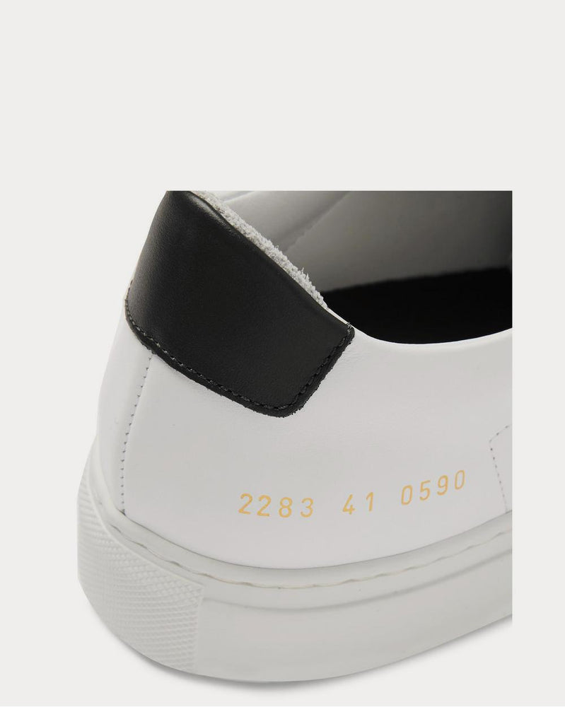 Common Projects Retro Low Leather  White low top sneakers - 4