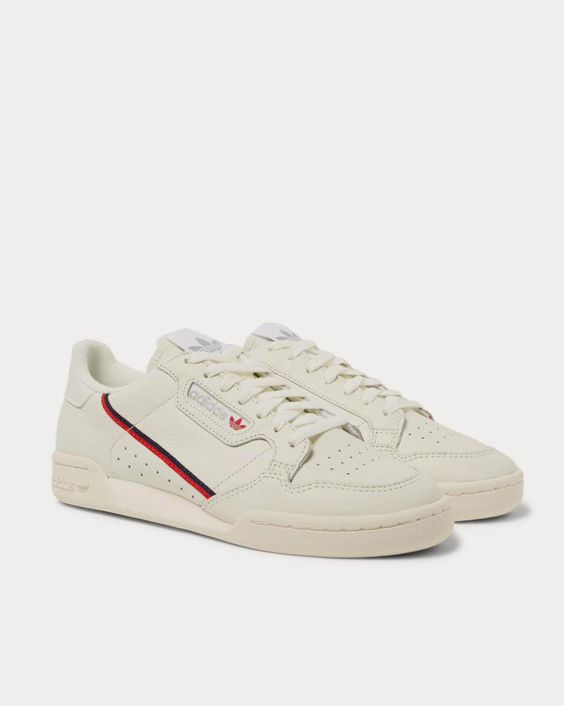 Adidas Continental 80 Grosgrain-Trimmed Leather  Off-white low top sneakers - 2