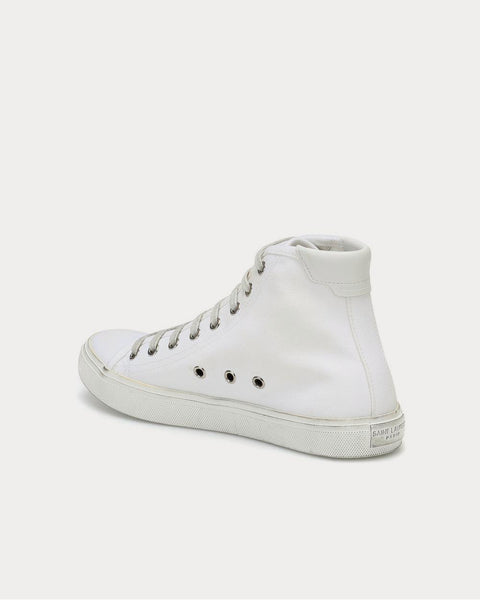 Malibu canvas Blacn Optique High Top Sneakers