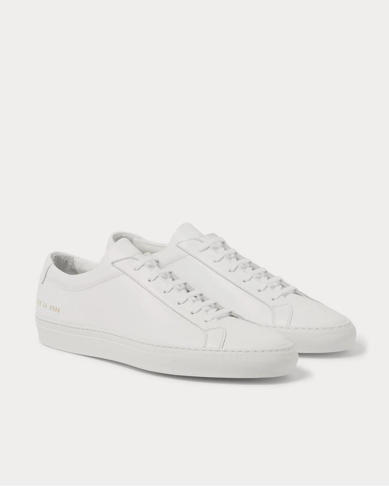 Common Projects Original Achilles Leather  White low top sneakers - 2