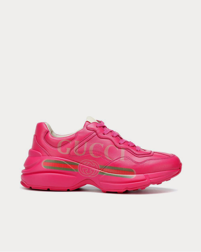Pink gucci shoes discount