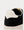 Corda-Folk Leather-Trimmed Suede  Black low top sneakers