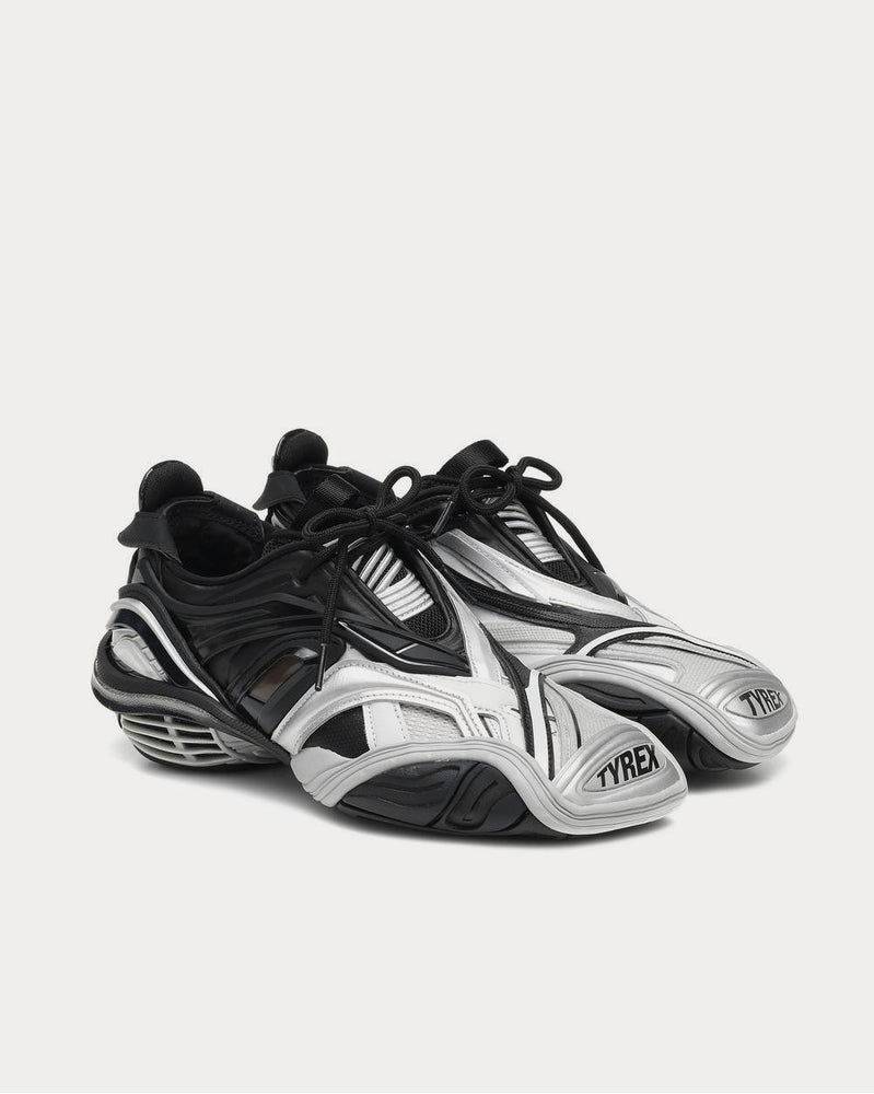 Balenciaga Tyrex Black Low Top Sneakers - 2