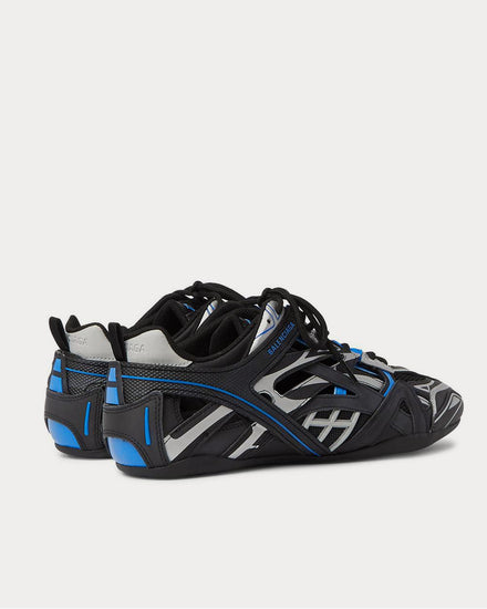 Balenciaga Drive Mesh and Rubber  Black low top sneakers - 3